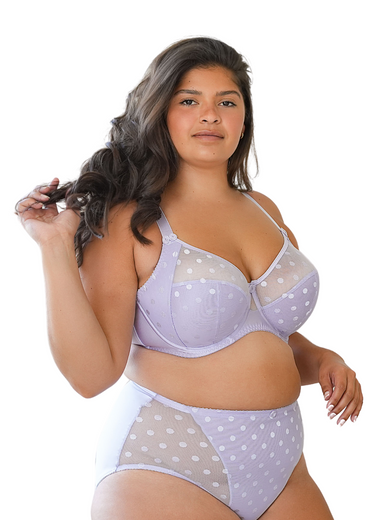 Carmen Polka Dot Lace Multi-Part Bra