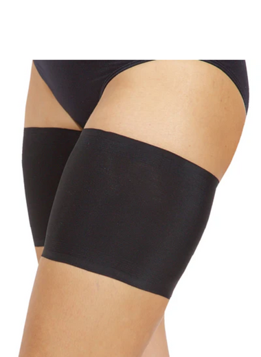 Performance: Black Bandelettes Thigh Bands